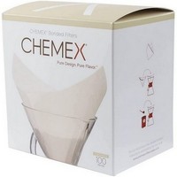 photo Chemex - 6 Cup Coffee Maker for American Coffee in Glass with Anti-Burn Handle + 100 Filters 3